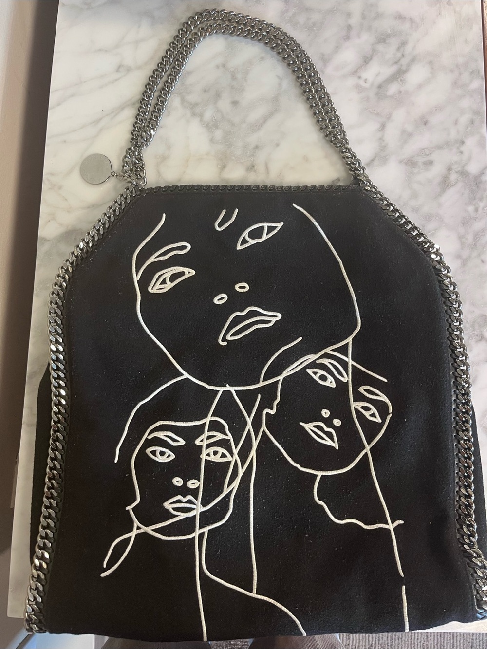 Stella McCartney Falabella tote bag with detachable coin purse